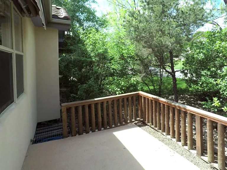 Back patio