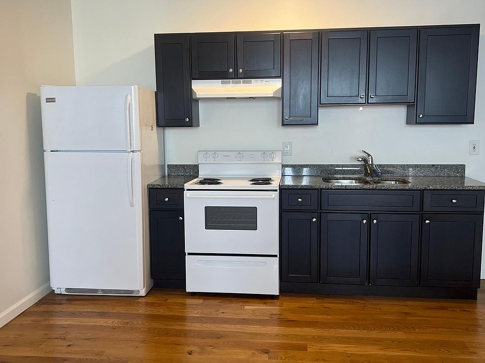 Kitchen area open to living space