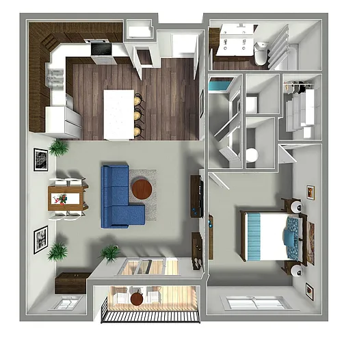 Floor plan Burgundy
