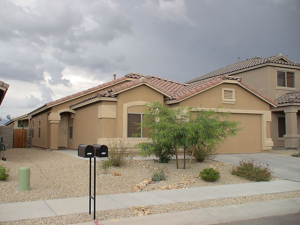 Frontal view facing east