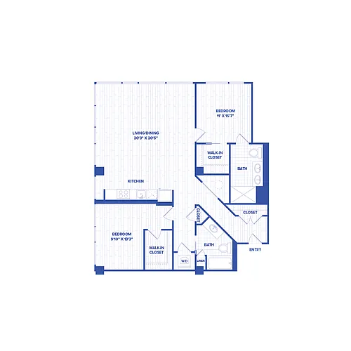 Floor plan B9