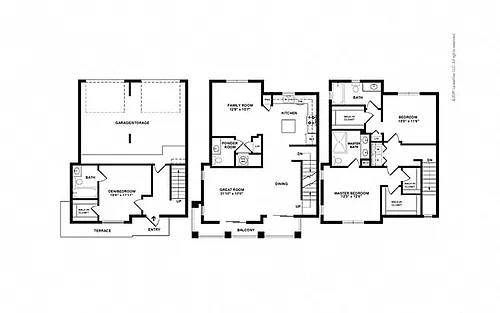 Floor plan Escada