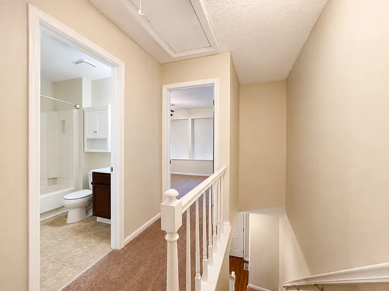 Second floor hallway