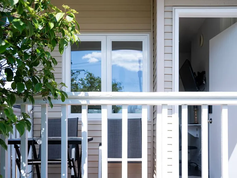 Private Patio and Entrance