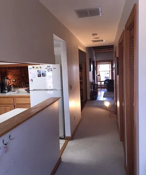 Hall and Kitchen