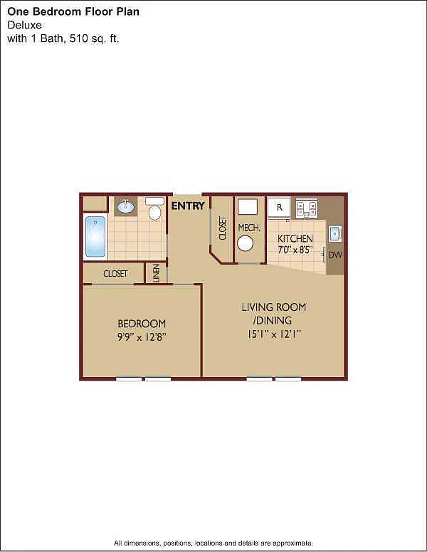 Floor plan $4.10/sq.ft. - V1L