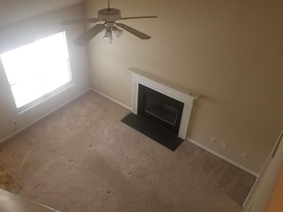 View from top of stairs