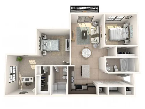 Floor plan B2