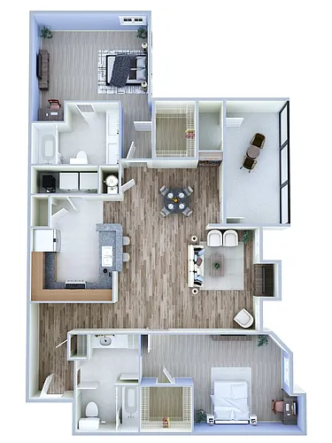 Floor plan B2