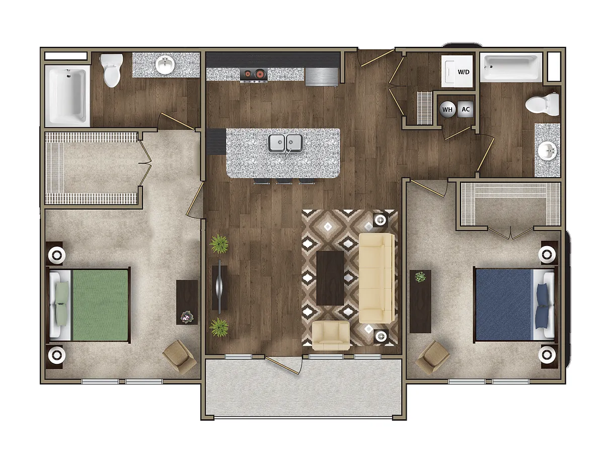 Floor plan B1