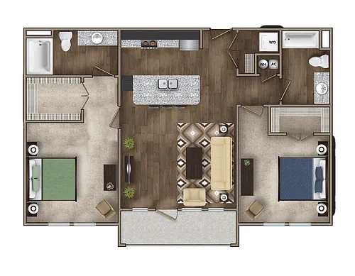Floor plan B1