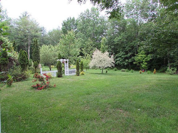 Lush yard and landscaping