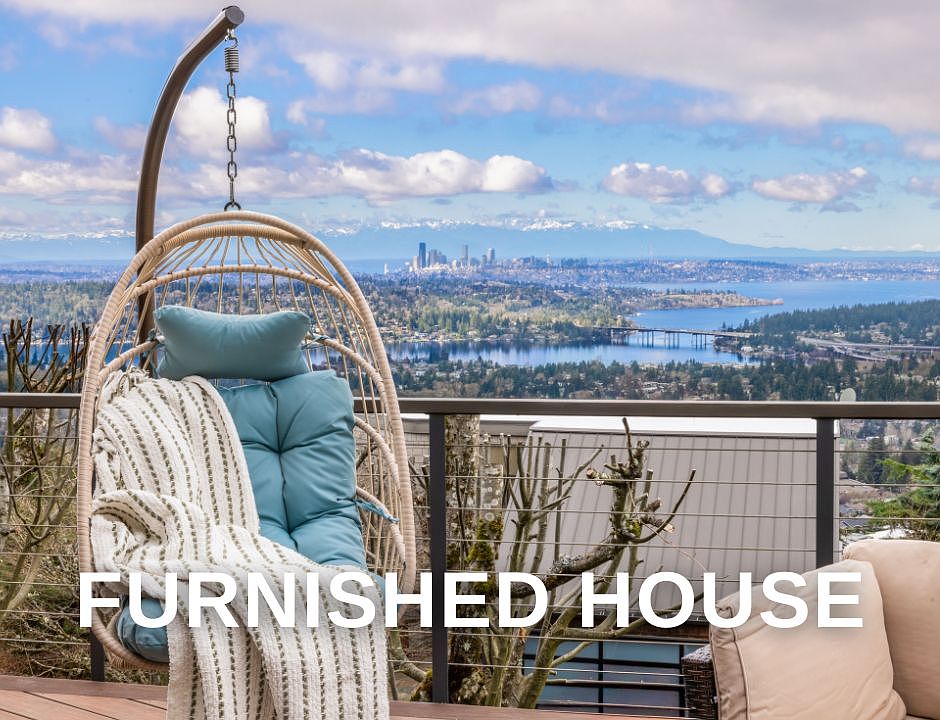 Welcome to our home with the stunning view on the deck!