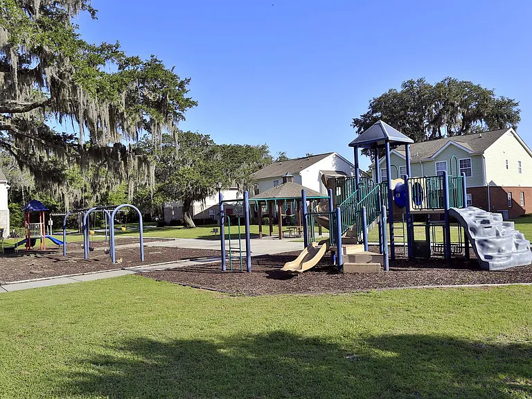 Release some energy at this fun children's playground