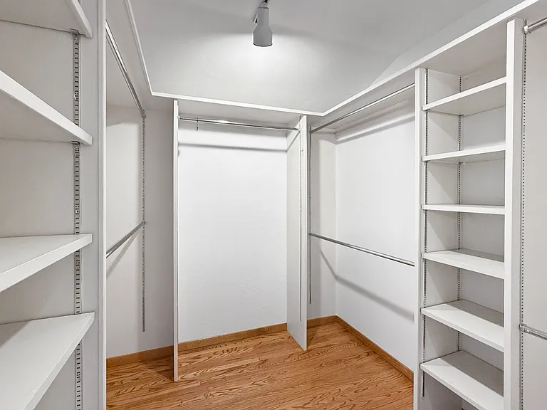 Upstairs Primary Walk In Closet