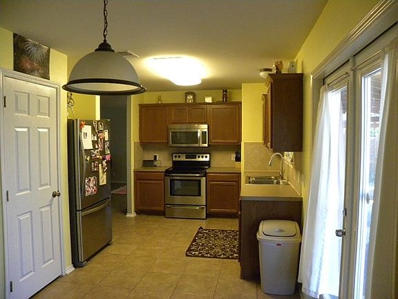 Kitchen - pantry is the door on the left