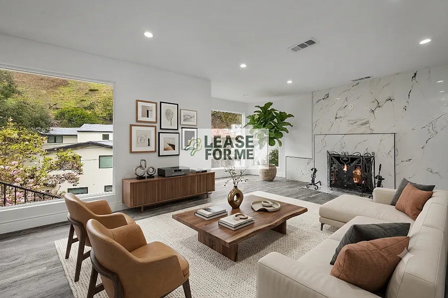 9848 Portola Dr - Elegant Beverly Hills Home Featuring Panoramic Canyon Views — Photo 2