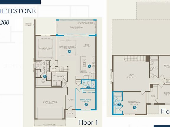 Whitestone 03200 Floor Plan