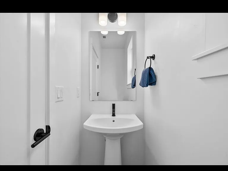 Downstairs half bath