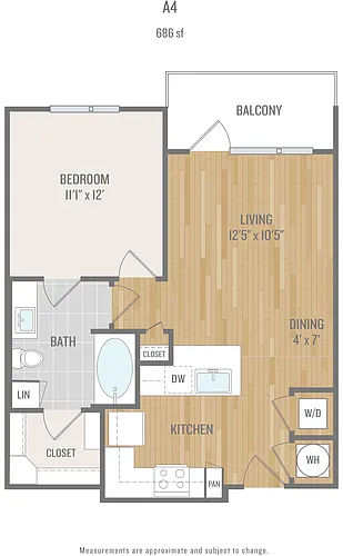 Floor plan A4