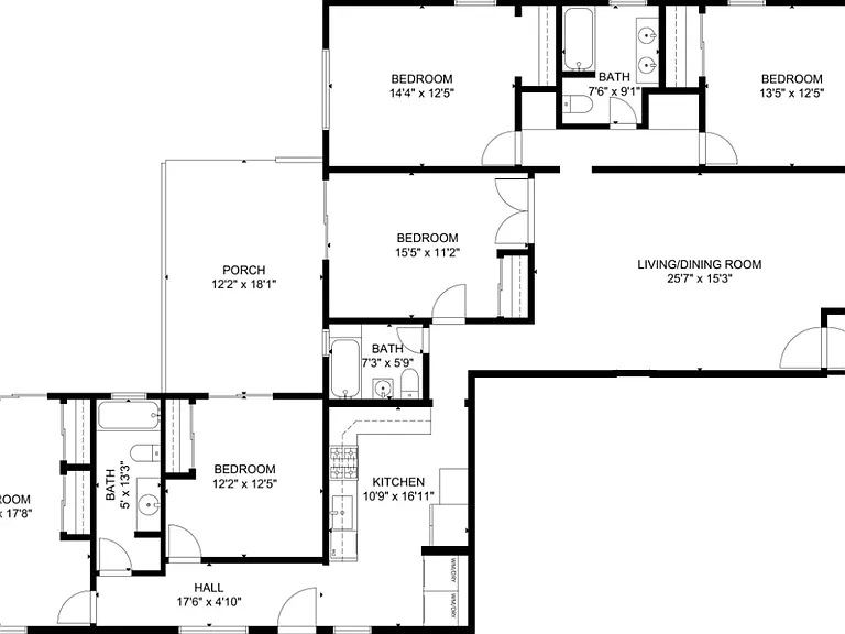5 Bed / 3 Bath on Rockford Dr (Large Rooms & Backyard) Walk to Campus!! — Photo 15