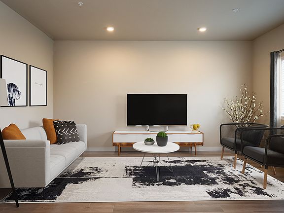 Autumn Woods | Two-Bedroom Living Room