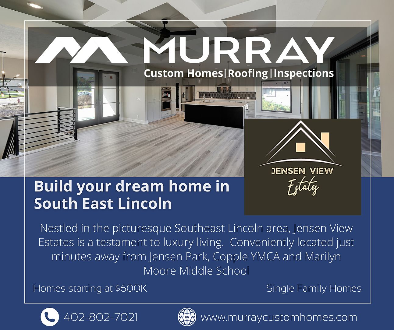 Jensen View Estates by Murray Custom Homes in Lincoln NE | Zillow