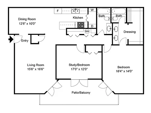 Floor plan Keystone