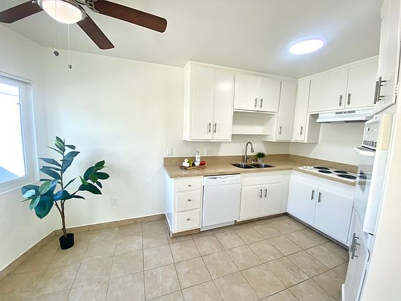 Dining area and kitchen
