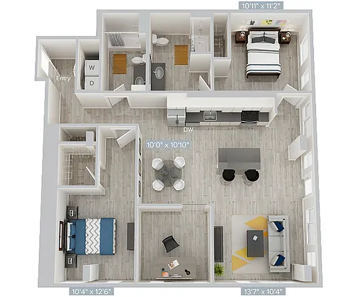 Floor plan B11