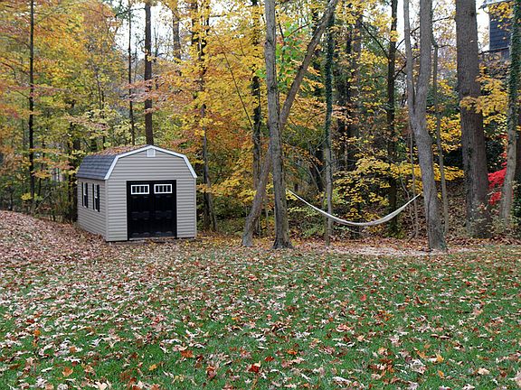Shed and Hammock