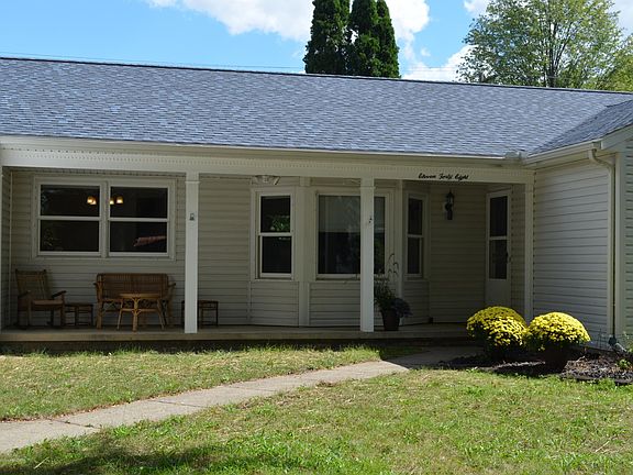 Covered front porch