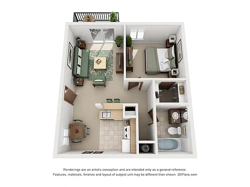 Floor plan Elm