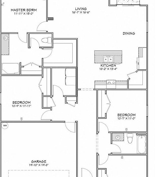 2nd image of 1620 Palmetto Palm Dr. The Myrtle - Lot 6