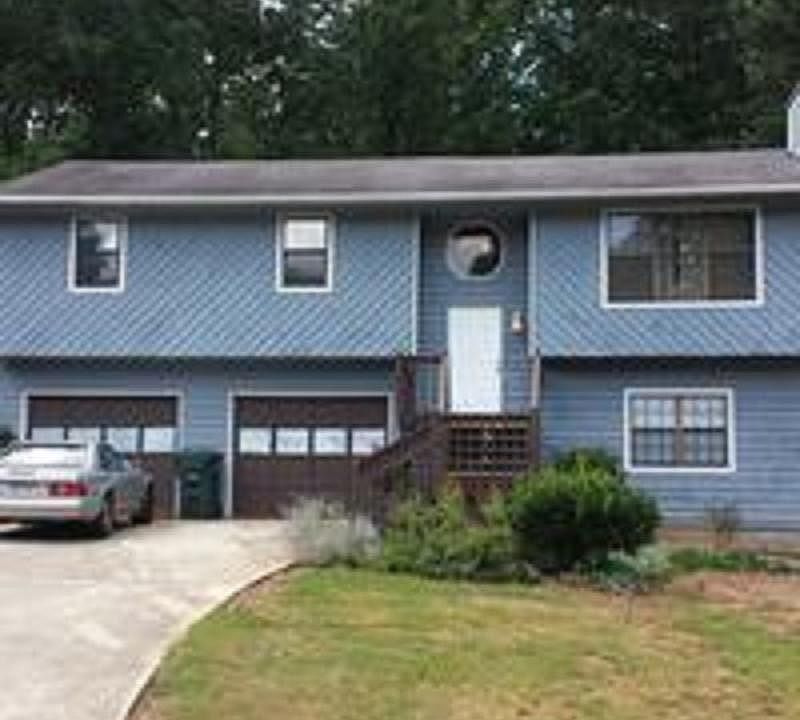 Front of house, basement unit entrance around back.