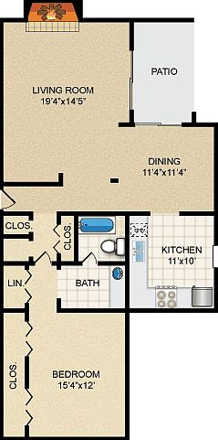 1st image of 10009 Walnut Dr APT 201
