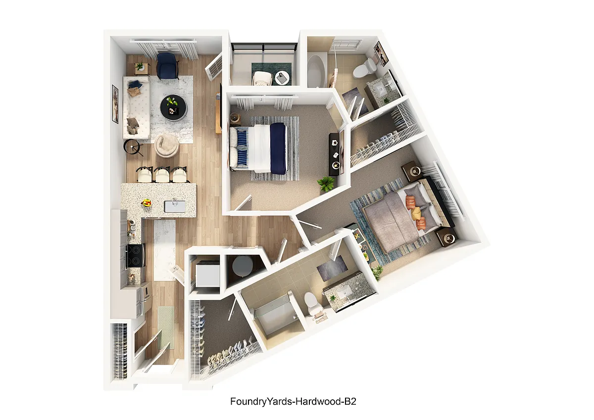 Floor plan B2