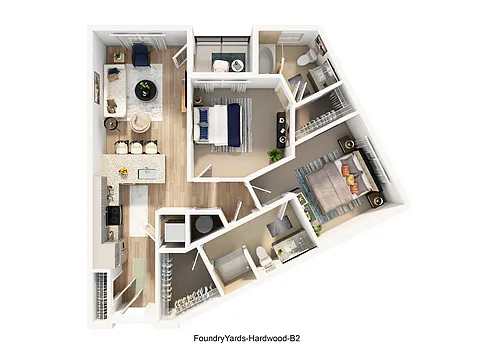 Floor plan B2