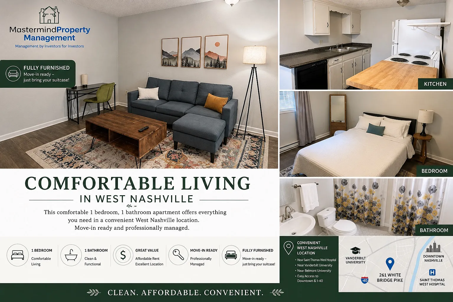 1 bed, 600 sqft, $1,800 — Photo 1