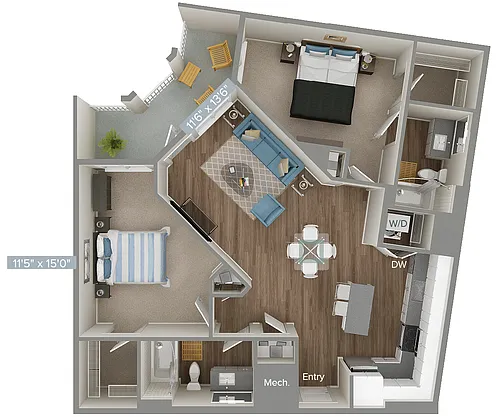 Floor plan B5-1