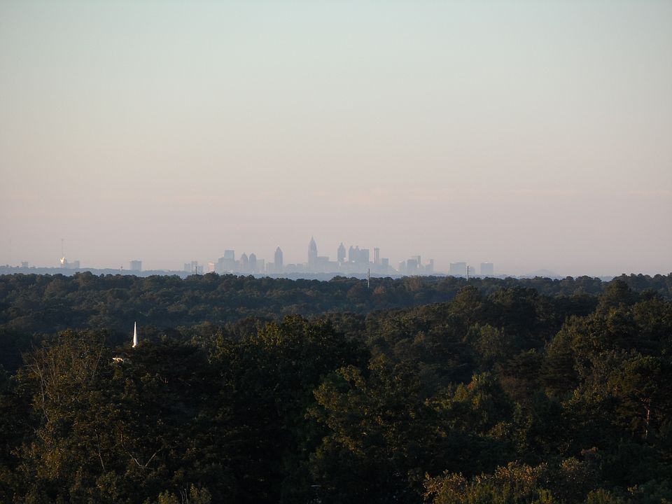 View from th Front Patio - Overlooking Atlanta