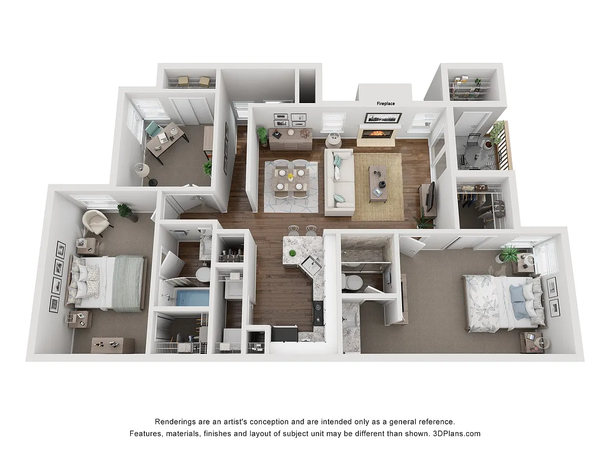 Floor plan Cape Hatras - Classic