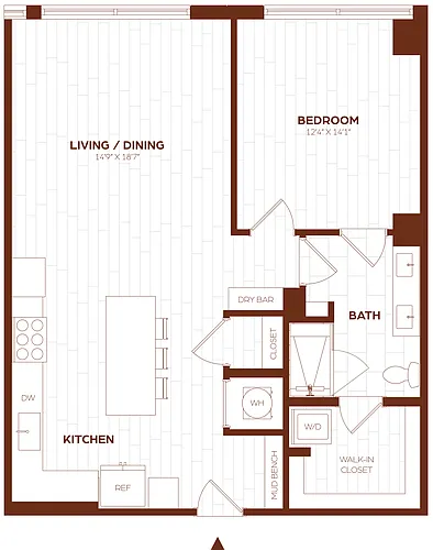 Floor plan S1E