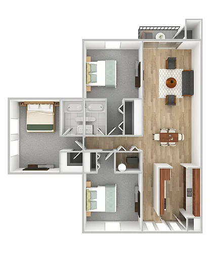 Floor plan Tidewater
