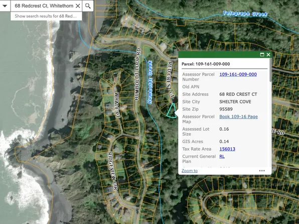 68 Redcrest Ct, Whitethorn, CA 95589