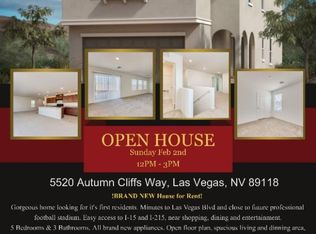 5520 Autumn Cliffs Way, Las Vegas, NV 89118