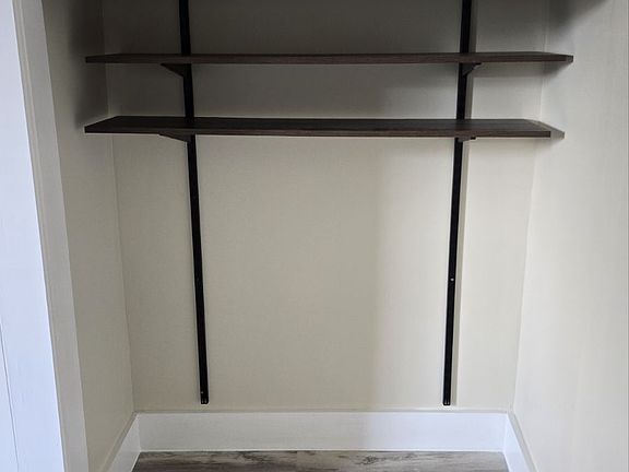 Shelving in living room