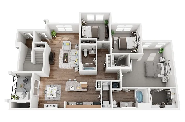 Floor plan Washington