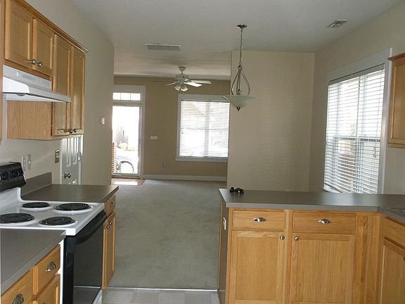 view from back door to living room