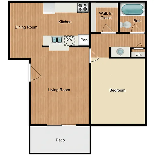 Floor plan Plan B